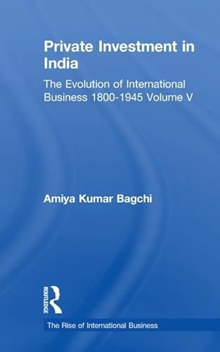 Imagen de archivo de Private Investment India V5 (The Rise of International Business) a la venta por GF Books, Inc.