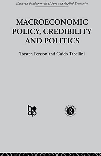 9780415510967: Macroeconomic Policy, Credibility and Politics