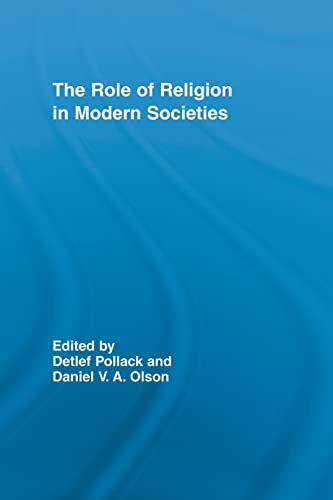 Beispielbild fr The Role of Religion in Modern Societies zum Verkauf von Blackwell's