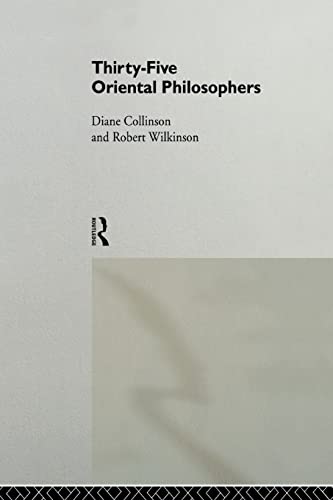 Beispielbild fr Thirty-Five Oriental Philosophers zum Verkauf von Blackwell's