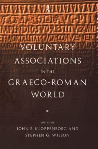 Imagen de archivo de Voluntary Associations in the Graeco-Roman World a la venta por Blackwell's