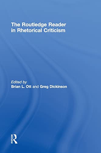 Imagen de archivo de The Routledge Reader in Rhetorical Criticism a la venta por Chiron Media