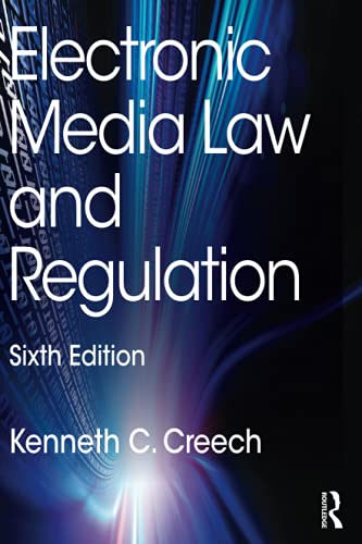 Imagen de archivo de Electronic Media Law and Regulation a la venta por Blackwell's