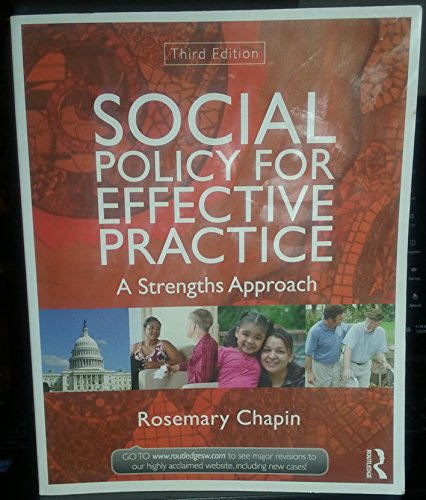 9780415519922: Social Policy for Effective Practice: A Strengths Approach