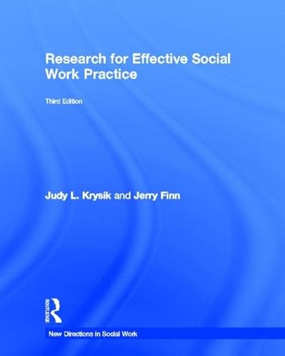 9780415521000: Research for Effective Social Work Practice (New Directions in Social Work)