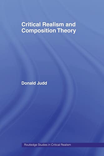 Beispielbild fr Critical Realism and Composition Theory zum Verkauf von Blackwell's