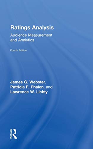 Beispielbild fr Ratings Analysis: Audience Measurement and Analytics (Routledge Communication) zum Verkauf von Brused Books