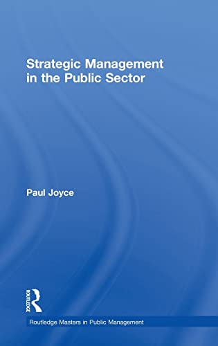 9780415527620: Strategic Management in the Public Sector