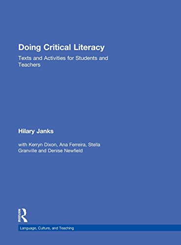 9780415528092: Doing Critical Literacy: Texts and Activities for Students and Teachers (Language, Culture, and Teaching Series)