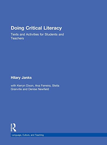 9780415528092: Doing Critical Literacy: Texts and Activities for Students and Teachers