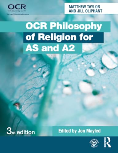 Beispielbild fr OCR Philosophy of Religion for AS and A2 zum Verkauf von WorldofBooks