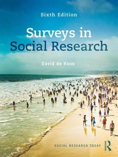 Imagen de archivo de Surveys In Social Research (Social Research Today) a la venta por Bahamut Media