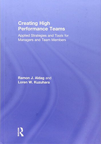 9780415534918: Creating High Performance Teams: Applied Strategies and Tools for Managers and Team Members