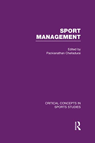 Stock image for Sport Management: Critical Concepts in Sports Studies for sale by Chiron Media