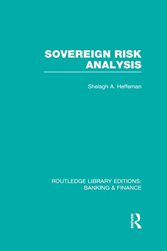 Imagen de archivo de Sovereign Risk Analysis (RLE Banking and Finance) (Routledge Library Editions: Banking and Finance) a la venta por Reuseabook