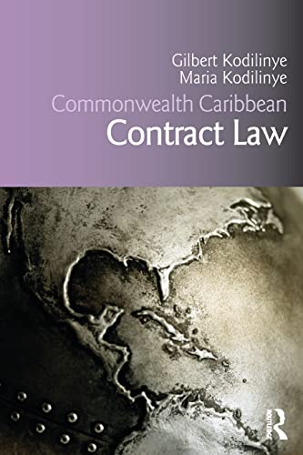 Imagen de archivo de Commonwealth Caribbean Contract Law a la venta por Blackwell's