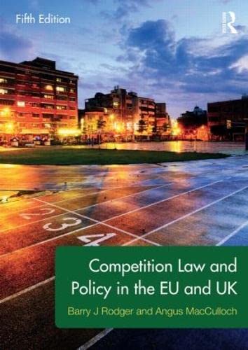 Stock image for Competition Law and Policy in the EU and UK for sale by Anybook.com