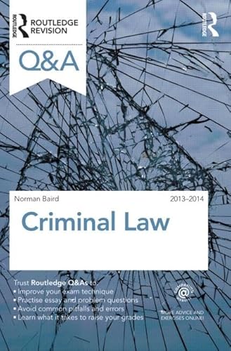 Stock image for Q&A Criminal Law 2013-2014 (Questions and Answers) for sale by WorldofBooks