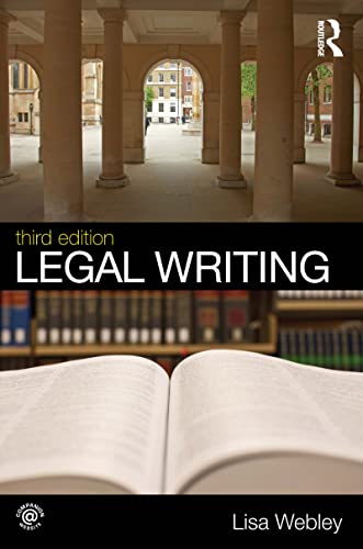 Imagen de archivo de Legal Writing a la venta por WorldofBooks