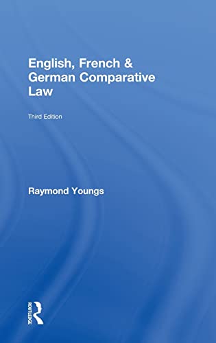 9780415540674: English, French & German Comparative Law