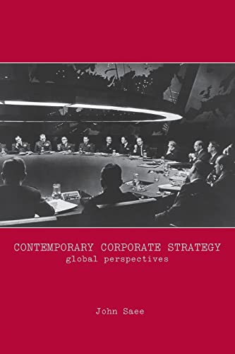 Imagen de archivo de Contemporary Corporate Strategy : Global Perspectives a la venta por Blackwell's