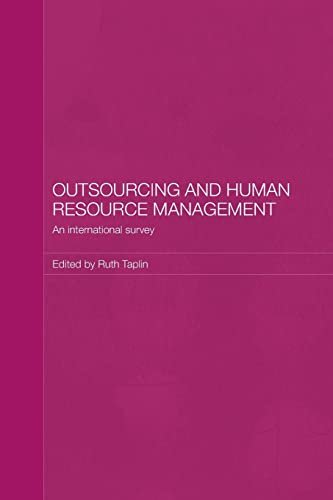 Beispielbild fr Outsourcing and Human Resource Management : An International Survey zum Verkauf von Blackwell's