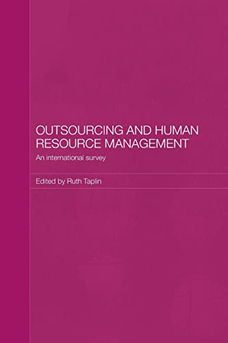 Stock image for Outsourcing and Human Resource Management (Routledge Studies in the Growth Economies of Asia) for sale by Chiron Media