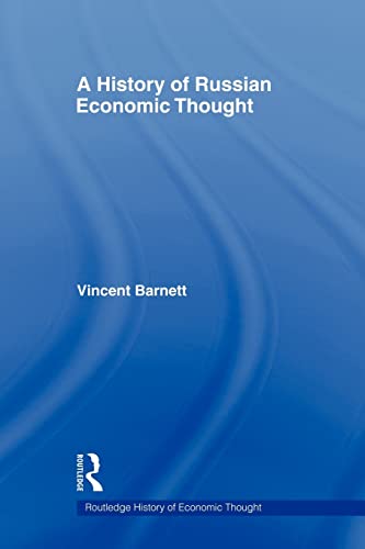 Imagen de archivo de A History of Russian Economic Thought (Routledge History of Economic Thought) a la venta por Chiron Media