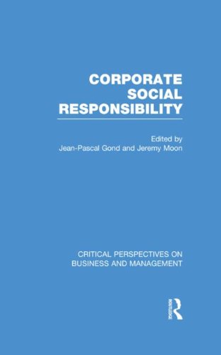 Stock image for Corporate Social Responsibility (Critical Perspectives on Business and Management) for sale by Chiron Media