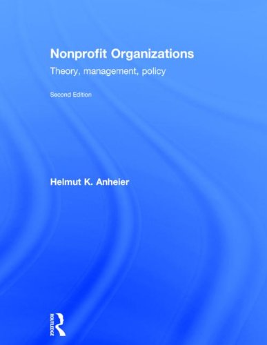 9780415550468: Nonprofit Organizations: Theory, Management, Policy