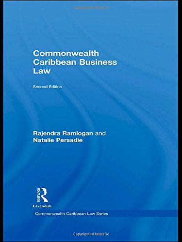 Stock image for Commonwealth Caribbean Business Law (Commonwealth Caribbean Law) for sale by dsmbooks