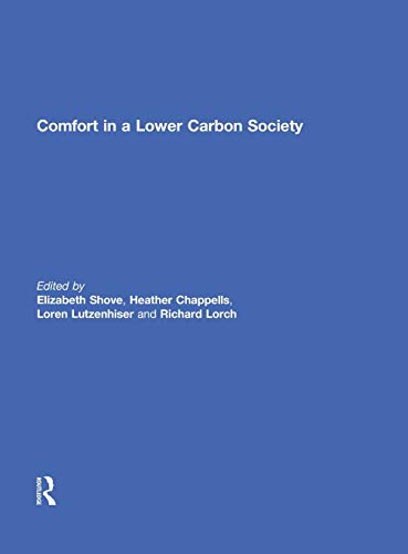 Stock image for Comfort in a Lower Carbon Society (Building Research and Information) for sale by Chiron Media