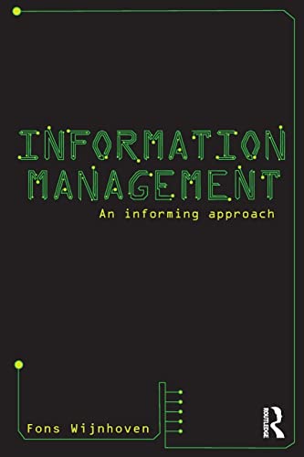 Stock image for Information Management: An Informing Approach for sale by Blackwell's