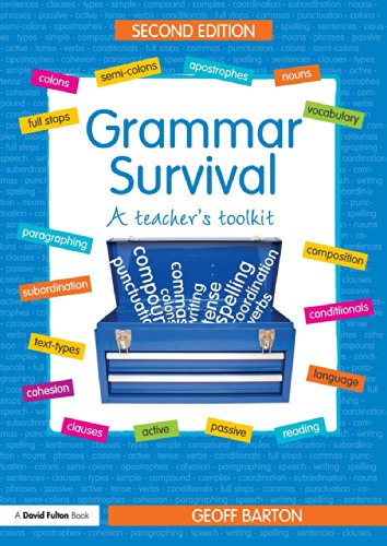 Stock image for Grammar Survival : A Teacher's Toolkit for sale by Better World Books
