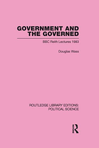 Beispielbild fr Government and the Governed zum Verkauf von Blackwell's