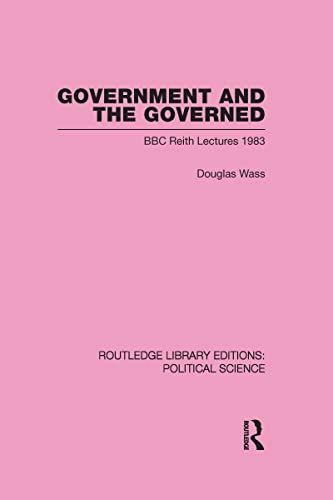 Imagen de archivo de Government and the Governed a la venta por Blackwell's