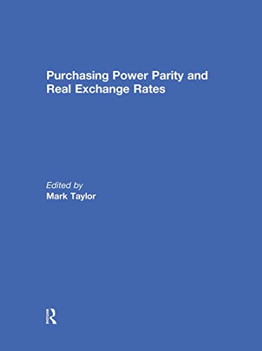 Beispielbild fr Purchasing Power Parity and Real Exchange Rates zum Verkauf von Second Story Books, ABAA