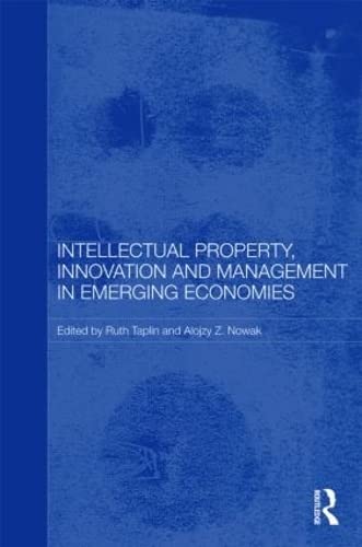 Stock image for Intellectual Property, Innovation and Management in Emerging Economies for sale by ThriftBooks-Atlanta
