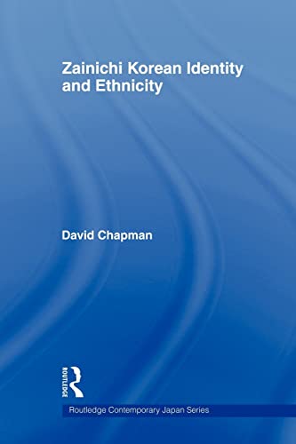 Beispielbild fr Zainichi Korean Identity and Ethnicity zum Verkauf von Blackwell's