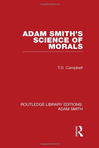 Stock image for 3: Adam Smith's Science of Morals (Routledge Library Editions: Adam Smith) for sale by Chiron Media