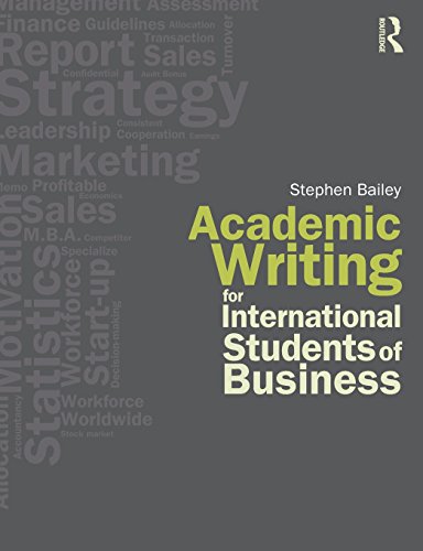 9780415564717: Academic Writing for International Students of Business