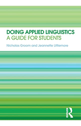 Imagen de archivo de Doing Applied Linguistics: A guide for students a la venta por Chiron Media