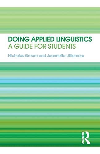 Stock image for Doing Applied Linguistics: A guide for students for sale by Chiron Media