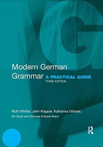 Beispielbild fr Modern German Grammar: A Practical Guide (Modern Grammars) zum Verkauf von Monster Bookshop
