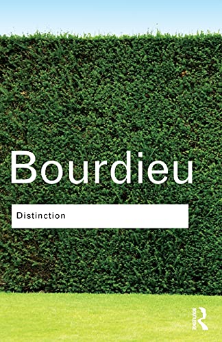 9780415567886: Distinction (Routledge Classics)