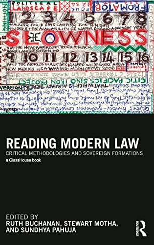 Beispielbild fr Reading Modern Law: Critical Methodologies and Sovereign Formations zum Verkauf von Anybook.com