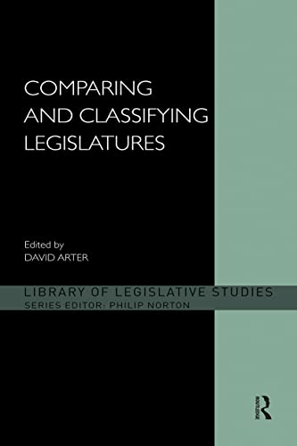 Stock image for Comparing and Classifying Legislatures for sale by Blackwell's