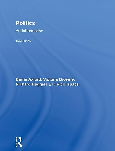 Imagen de archivo de Politics: An Introduction a la venta por Revaluation Books