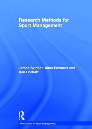 Stock image for Research Methods for Sport Management (Foundations of Sport Management) for sale by Chiron Media