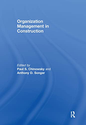 Stock image for Organization Management in Construction for sale by Chiron Media